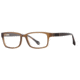 Hickey Freeman HF Hudson SEHF HUDS00 Eyeglass Frames - Matte Brown SEHF HUDS005340 BN