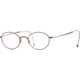 Hickey Freeman HF Lenox SEHF LENO00 Eyeglass Frames - Antique Brown SEHF LENO004855 BN