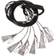 Higdon Outdoors 30321 Battleship Rig Black 18 Long 12 Pack