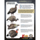 Higdon Outdoors Hard Body Laydown Hen Turkey Decoy, 63133