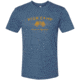 High Camp Flasks Cheers to Adventure Heathered Tri-Blend Tee - Mens, Heathered Blue, Extra Small, TSBLXS