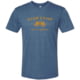 High Camp Flasks Cheers to Adventure Heathered Tri-Blend Tee - Men's, Heathered Blue, Extra Small, TSBLXS