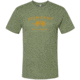 High Camp Flasks Cheers to Adventure Heathered Tri-Blend Tee - Mens, Militart Green, Medium, TSMLM