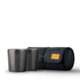 High Camp Flasks Firelight Tumbler 2-Pack - Bundle Product, Gunmetal, 2116g-bundle