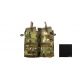 High Ground Gear 5.56 Drop Down Admin Pouch, Double, Holds 2, Black, HG-8171-6