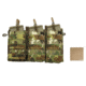 High Ground Gear 5.56 Drop Down Admin Pouch, Triple, Holds 3, Coyote, HG-8174-4