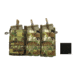 High Ground Gear 5.56 Drop Down Admin Pouch, Triple, Holds 3, Black, HG-8174-6