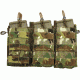 High Ground Gear 5.56 Drop Down Admin Pouch, Triple, Holds 3, Multi-Cam, HG-8174-1