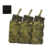 High Ground Gear 5.56 Side-by-Side Mag Pouch, Triple, Black, HG-7997-6