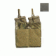 High Ground Gear Double 5.56 Insert, Holds 2, Ranger Green, HG-7006-5