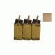 High Ground Gear Triple 5.56 Insert, Holds 3, Coyote, HG-7012-4