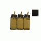 High Ground Gear Triple 5.56 Insert, Holds 3, Black, HG-7012-6