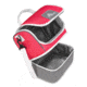 High Sierra Double Decker Lunch Bag, Flamingo/Charcoal/White, 9.5 x 9.25 x 5.75in, 74713-4952