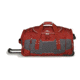 High Sierra Ultimate Access 2.0 Wheeled Duffel Bag 26 In, Brick Red/Mercury/Silver, 26.0inx 13.0inx 12.0in, 63608-4476