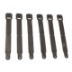 High Speed Gear HSGI HSG Pouch Short Clip, Black, 6 Pack, 91SC06BK