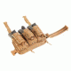 High Speed Gear HSGI Double Decker Leg Rig Rifle Pouch, Coyote Brown, 21DL02CB