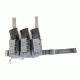 High Speed Gear HSGI Double Decker Leg Rig, Wolf Gray, 21DL02WG