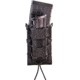High Speed Gear Double Decker Taco Belt Mount Mag Holder, Black, 11DD00BK