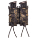 High Speed Gear HSGI Double Pistol Taco MOLLE Pouch, MultiCam Black, 11PT02MB