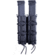 High Speed Gear Double Taco Pistol Magazine Pouch - Extended, Black, 11EX02BK