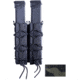 High Speed Gear Double Taco Pistol Magazine Pouch - Extended, MultiCam Black, 11EX02MB