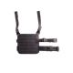High Speed Gear Drop Leg Laser Platform, Black, 20DLL0BK