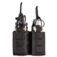 High Speed Gear HSGI Duty Double Flash Bang Taco U-Mount Pouch, Black, 41SG02BK