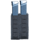 High Speed Gear Duty Double Taco Pistol Magazine Pouch - Extended, Black, 41EX02BK