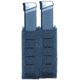 High Speed Gear Duty Double Taco Pistol Magazine Pouch - Extended, LE Blue, 41EX02LE