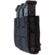 High Speed Gear Duty Pistol TACO - Triple Pistol Magazine Pouch w/ Universal Mount, Black, 6.5"L x 1.25"W x 4"H, 41PT03BK