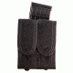 High Speed Gear Duty Staggered Double Pistol TACO Covered w/ Rifle U-MOUNT, Black, 41TPC2BK