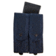 High Speed Gear Duty Double Taco Covered Pistol Pouch w/ Rifle U-Mount, LE Blue, 41TPC2LE