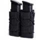 High Speed Gear Gen 2 TACO Double Pistol Magazine Pouch, Black, 24PT02BK