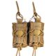 High Speed Gear HSGI 40MM Taco Single Adaptable Pouch, Double, Coyote Brown, 13M412CB