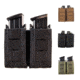 High Speed Gear HSGI Duty Double Pistol TACO U-Mount Pouch, Black, Coyote Brown, LE Blue, Olive Drab