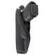 High Speed Gear HSGI Sure-Grip IWB Holster w/ Clip, Left Hand, Black, Left, HOIW2LBK