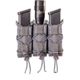 High Speed Gear HSGI Triple Pistol Taco MOLLE Mag Pouch, Wolf Gray, 11PT03WG