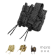 High Speed Gear Leo Taco-Molle Carrying Pouch, Black, Coyote Brown, MultiCam, MultiCam BK, Olive Drab, Wolf Gray
