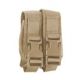 High Speed Gear HSGI Modular Pistol Mag Pouch, Double, Coyote Brown, 12PM02CB