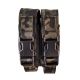 High Speed Gear HSGI Modular Pistol Mag Pouch, Single, MultiCam Black, 12PM01MB