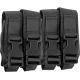 High Speed Gear HSGI Modular Pistol Mag Pouch, Quad, Black, 12PM04BK