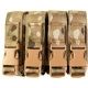 High Speed Gear HSGI Modular Pistol Mag Pouch, Quad, MultiCam, 12PM04MC