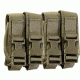 High Speed Gear HSGI Modular Pistol Mag Pouch, Quad, Olive Drab, 12PM04OD