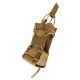 High Speed Gear HSGI Multi-Access Comm MOLLE Pouch, Coyote Brown, 11MAC0CB