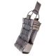 High Speed Gear HSGI Multi-Access Comm MOLLE Pouch, Wolf Gray, 11MAC0WG