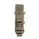 High Speed Gear Pistol TACO Covered Adaptable Belt Mount, Olive Drab, 10PT10OD