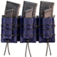 High Speed Gear Triple Double Decker Taco Shingle Rifle/Pistol Magazine Pouch, LE Blue, 45DD00LE