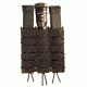 High Speed Gear Triple Extended Pistol TACO Shingle Pistol Magazine Pouch, Black, 45EX00BK