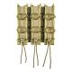 High Speed Gear Triple Extended Pistol Taco Shingle Pistol Magazine Pouch, Olive Drab, 45EX00OD