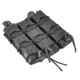 High Speed Gear Triple Extended Pistol TACO Shingle Pistol Magazine Pouch, Black, 45EX00BK